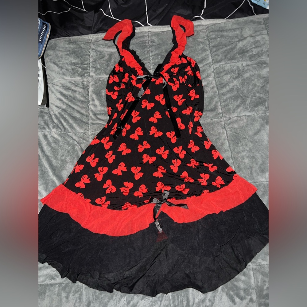 Bow Slip Dress